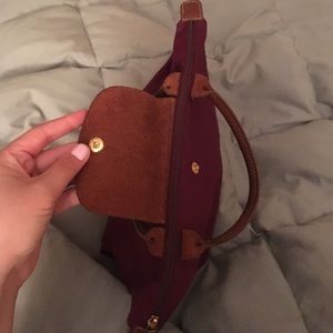 Longchamp Bags - Longchamp burgundy tote. Like new. Folds up. Longchamp Bags - Longchamp burgundy tote. Like new. Folds up.